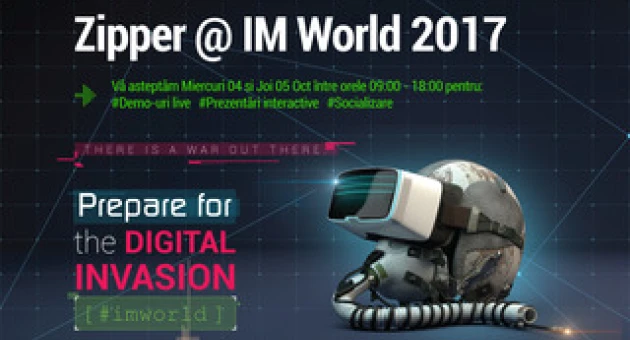 Zipper, partener Internet & Mobile World @ 4 – 5 Oct 2017